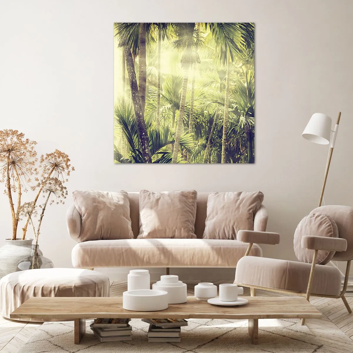 Obraz na plátně - V zeleném žáru - 70x70 cm