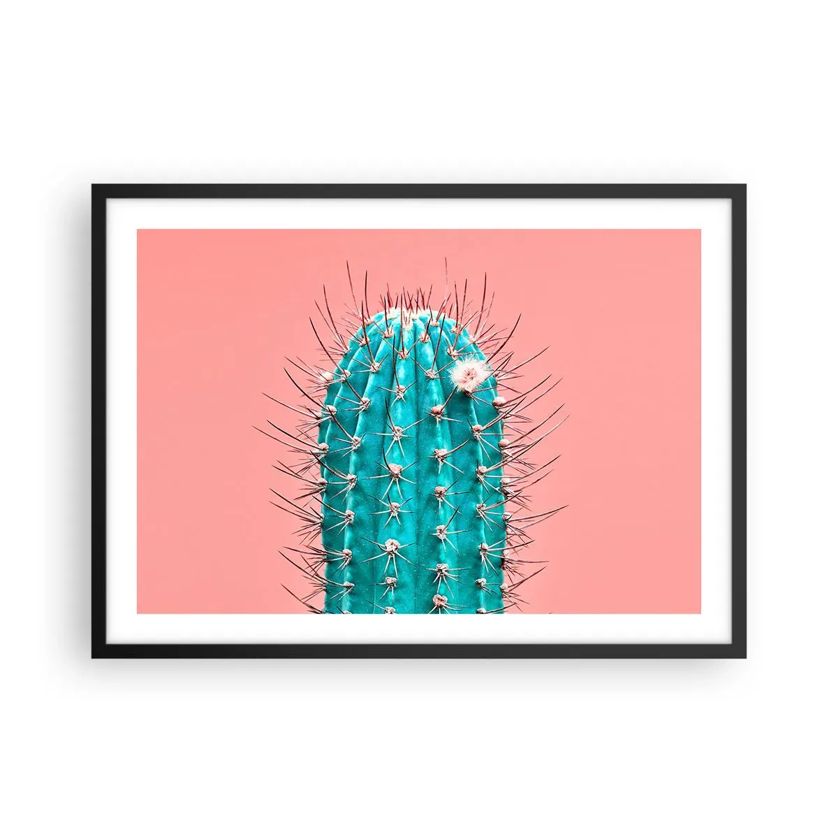 Plakát v černém rámu - Jen koukej - 70x50 cm