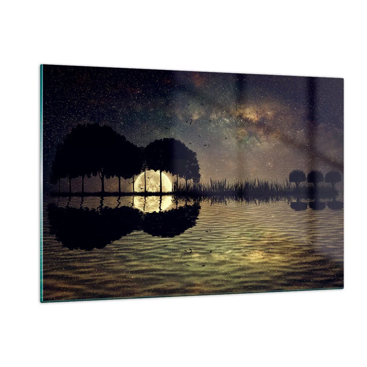 Obraz na skle - Noc na konci světa - 120x80 cm