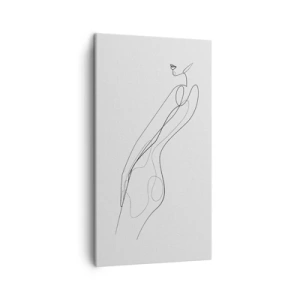 Obraz na plátně - Pouze slib - 45x80 cm