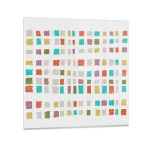 Obraz na skle - Neznámá hra - 50x50 cm