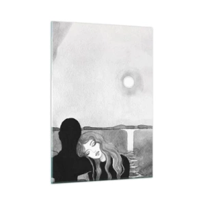 Obraz na skle - Vždy záhadou - 50x70 cm