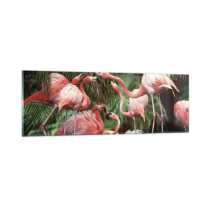 Obraz na skle - Odpolední drby - 90x30 cm