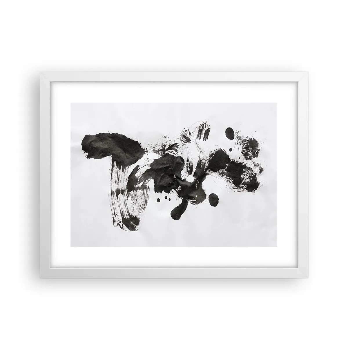 Plakát v bílém rámu - Metoda v šílenství? - 40x30 cm