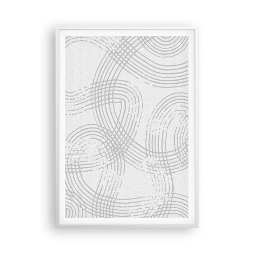 Plakát v bílém rámu - Snadné východisko neexistuje - 70x100 cm