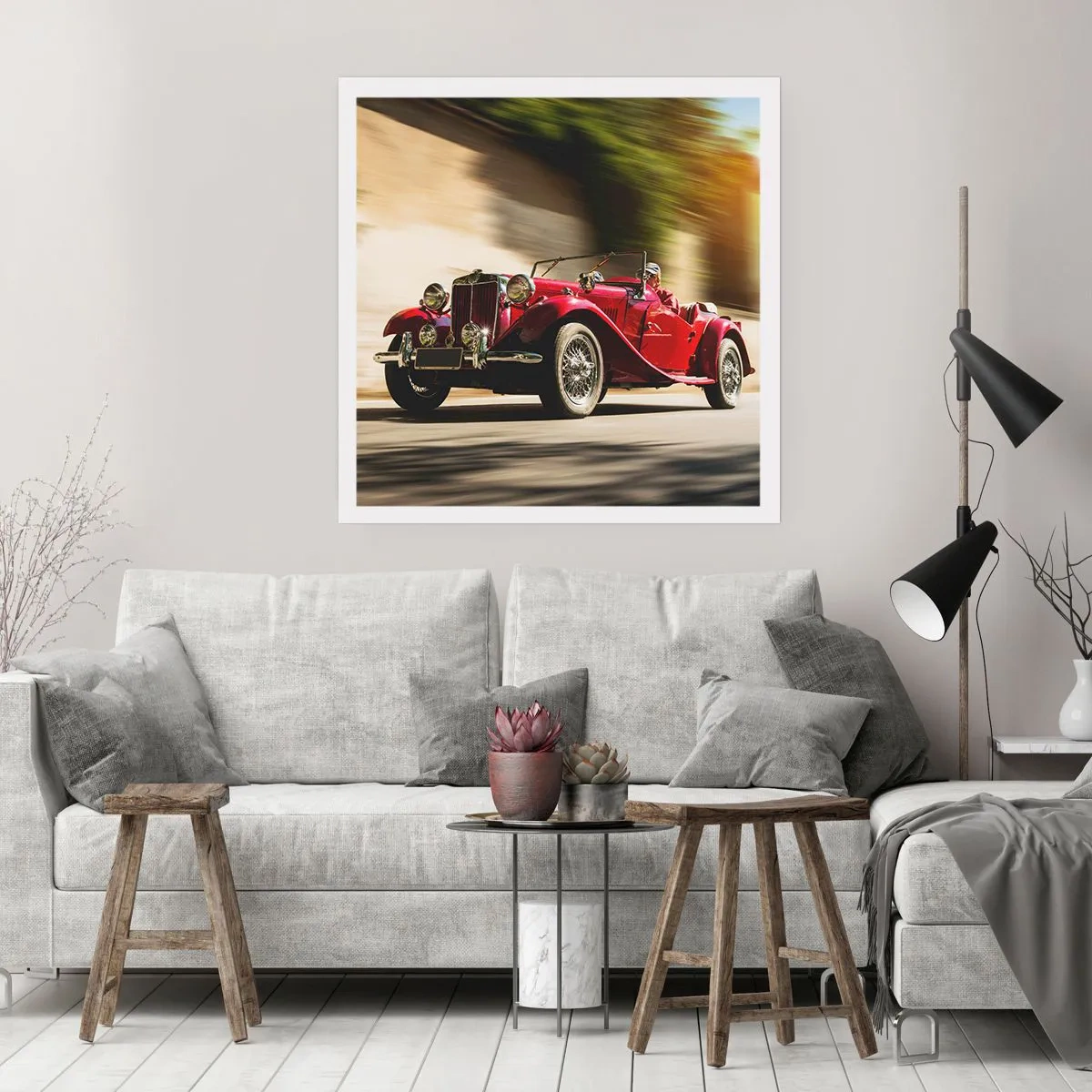 Plakát - Krásnější než Níké Samothrácká - 60x60 cm