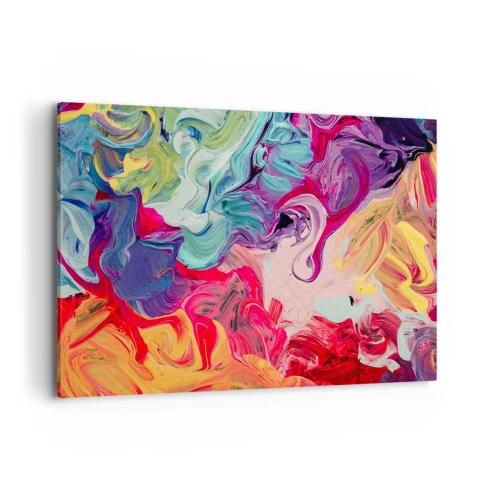 Obraz na plátně - Zrození barev - 100x70 cm