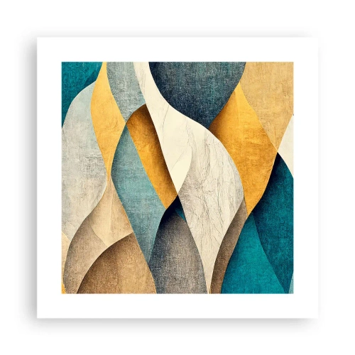 Plakát - Rytmus a vlnění - 40x40 cm