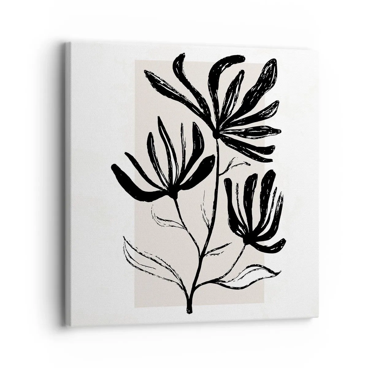 Obraz na plátně - Náčrtek pro herbář - 30x30 cm
