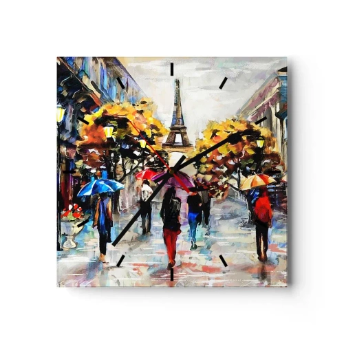 Nástěnné hodiny - Na podzim zvlášť krásný - 40x40 cm