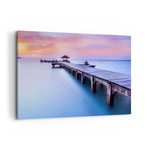 Obraz na plátně - Moře klidu až po horizont - 100x70 cm