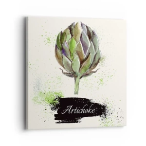 Obraz na plátně - Ať žije zelenina! - 40x40 cm