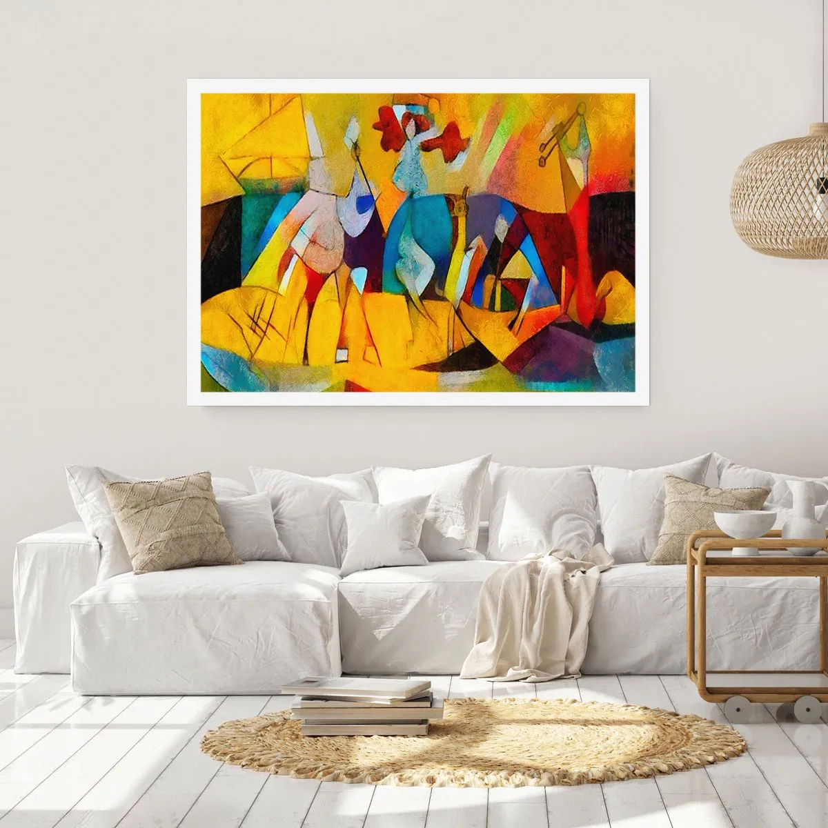 Plakát - Slunce - život - radost - 91x61 cm
