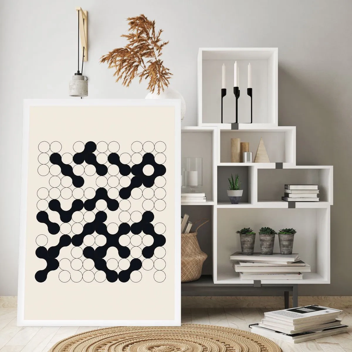 Plakát - Čínská hra – variace - 70x100 cm