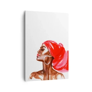 Obraz na plátně - „Existuje vítr, který roztahuje mužské nozdry“ - 70x100 cm