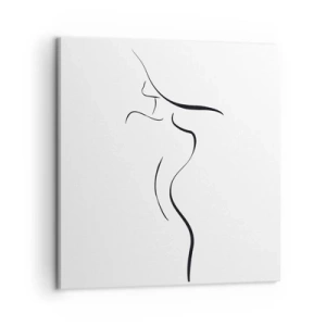 Obraz na plátně - Nepolapitelná jako vlna - 60x60 cm