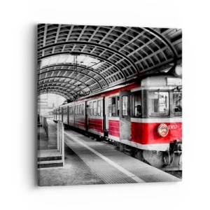 Obraz na plátně - Možná je to životní cesta? - 40x40 cm