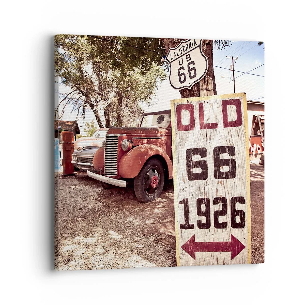 Obraz na plátně - Legenda americké provincie - 40x40 cm