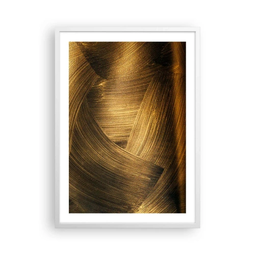 Plakát v bílém rámu - Ve zlatém labyrintu - 50x70 cm