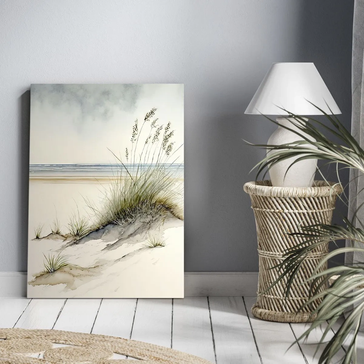 Obraz na plátně - Stvořená větrem - 65x120 cm