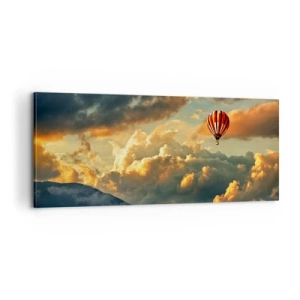 Obraz na plátně - Letím, protože chci - 100x40 cm