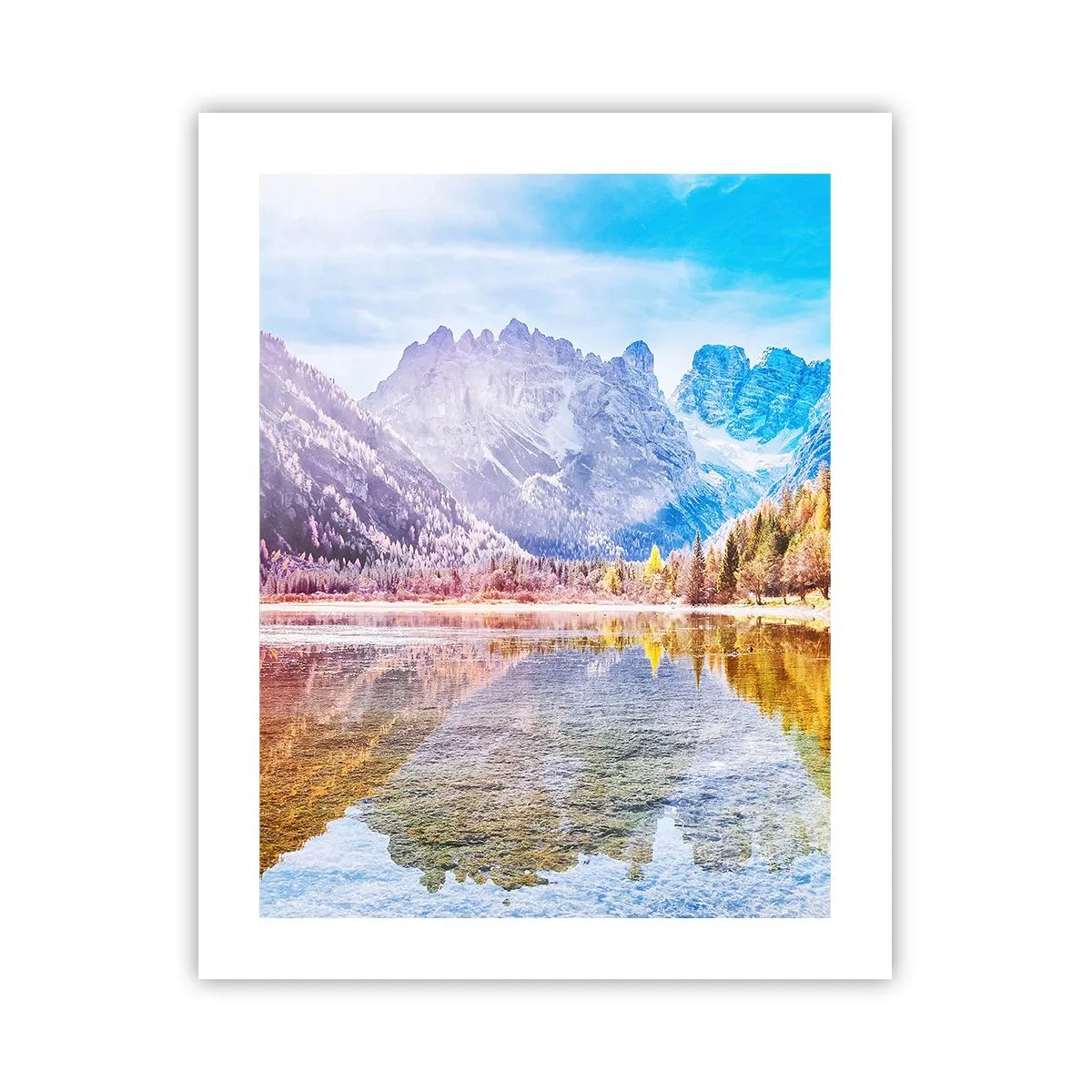 Plakát - A v horách už je podzim - 40x50 cm
