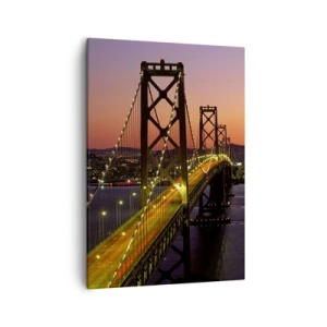 Obraz na plátně - Večer ve fialové - 50x70 cm