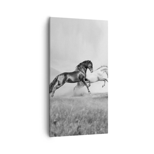 Obraz na plátně - Andělé a démoni - 55x100 cm