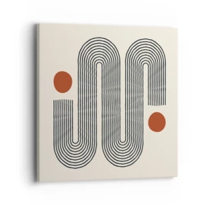 Obraz na plátně - Od začátku do konce - 40x40 cm