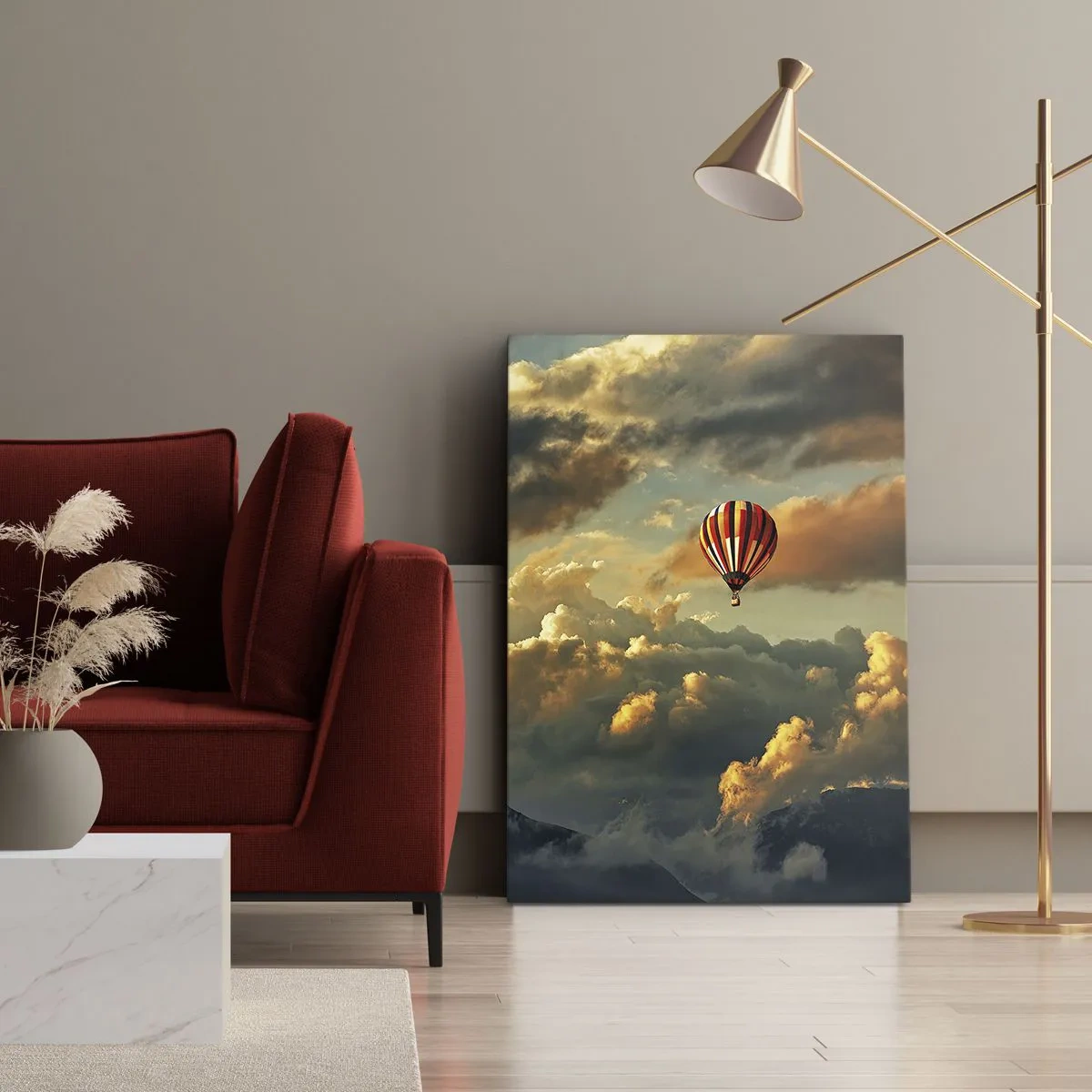 Obraz na plátně - Letím, protože chci - 55x100 cm