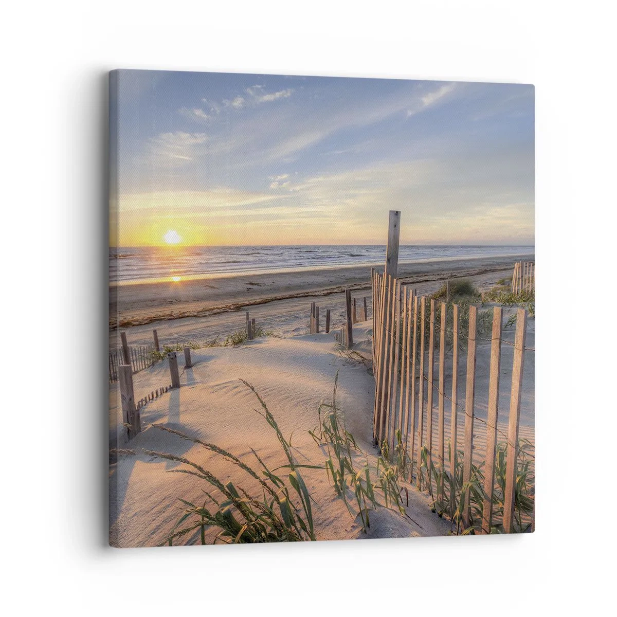 Obraz na plátně - Odlesk a stín větru - 30x30 cm