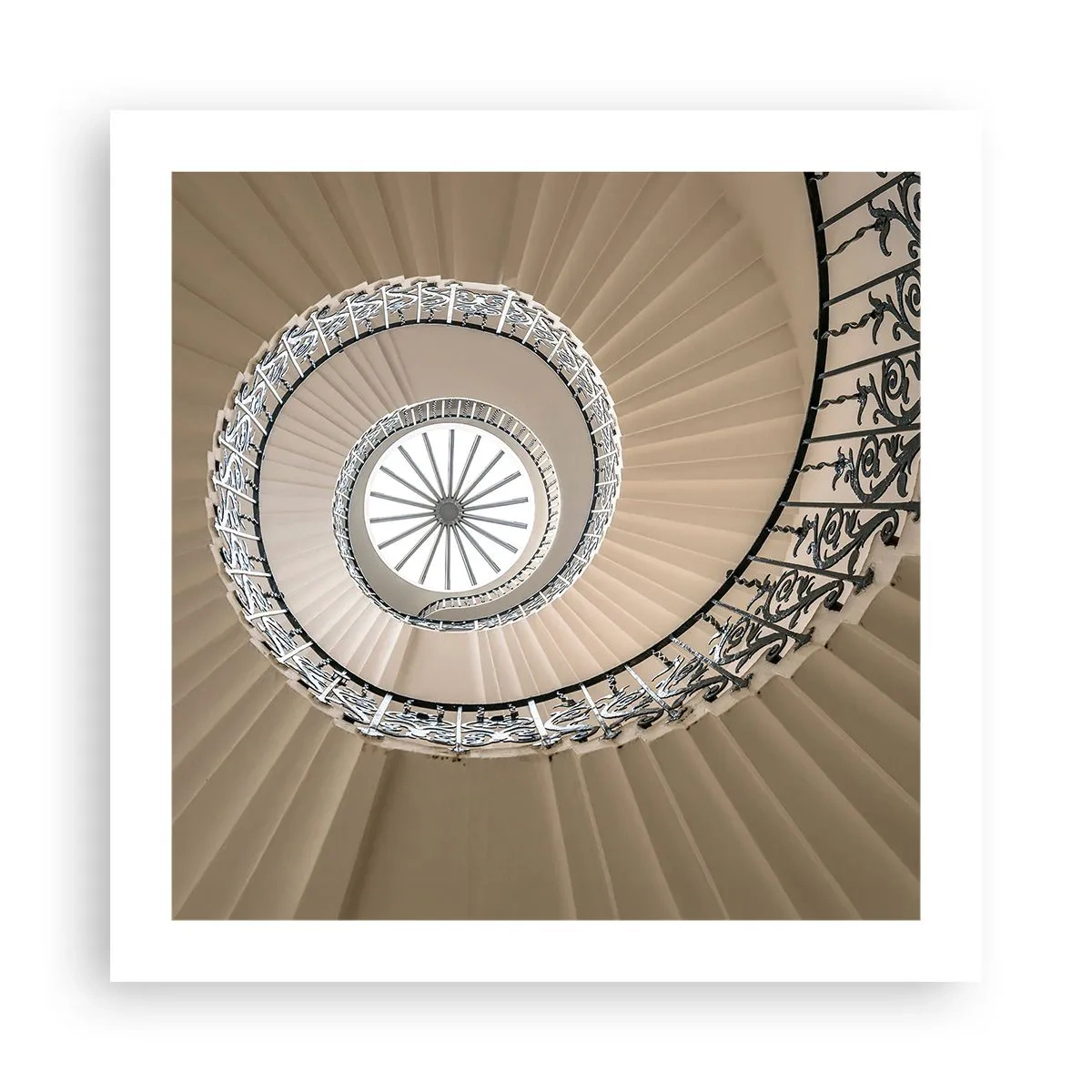 Plakát - Uvnitř mušle - 50x50 cm