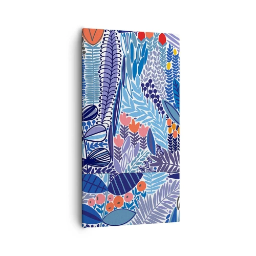 Obraz na plátně - Havajská zahrada - 55x100 cm