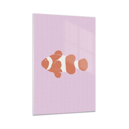 Obraz na skle - Korále jí sluší - 70x100 cm