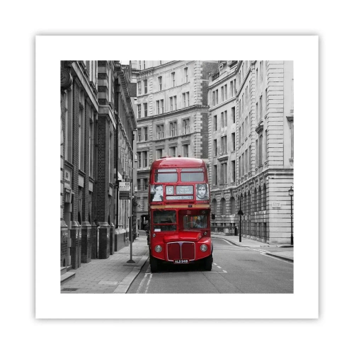 Plakát - Všednost nemusí být šedá - 40x40 cm