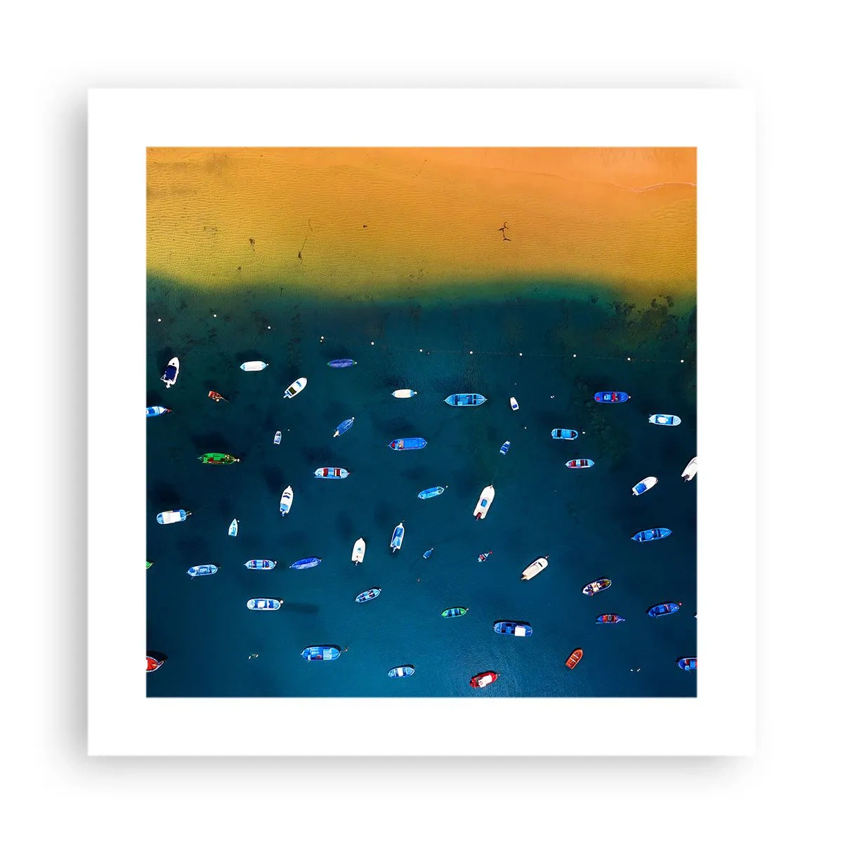 Plakát - Prázdninová hra - 40x40 cm