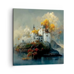 Obraz na plátně - Začátek romantického příběhu - 60x60 cm