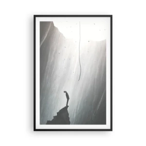 Plakát v černém rámu - Vždycky máte na výběr - 61x91 cm