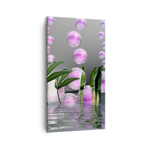 Obraz na plátně - Reflexní kompozice lehkosti a života - 45x80 cm