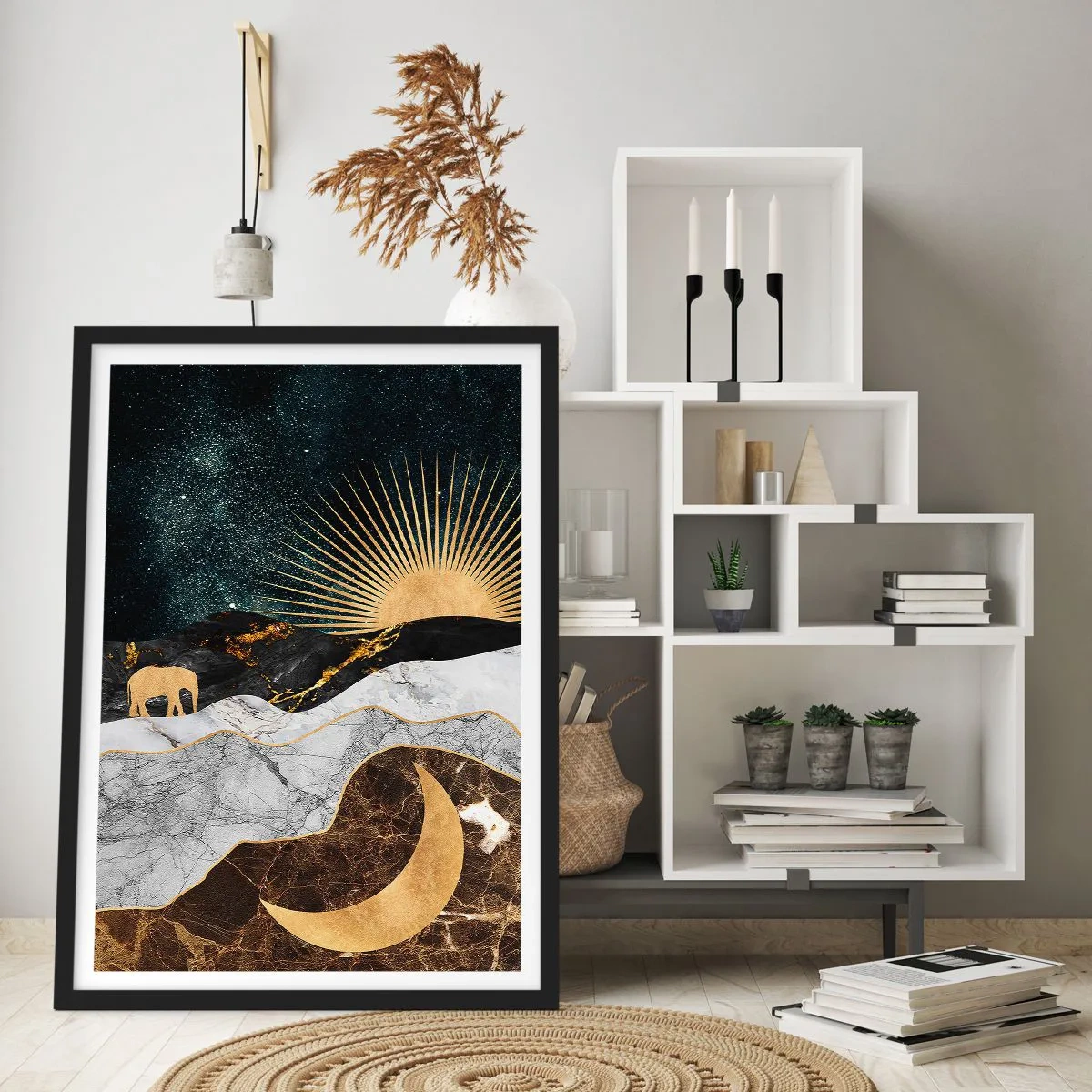 Plakát v černém rámu - Odvěké práva - 61x91 cm