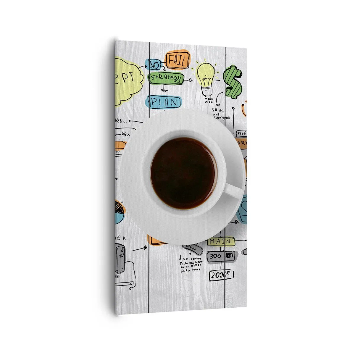 Obraz na plátně - Čas na přestávku - 65x120 cm