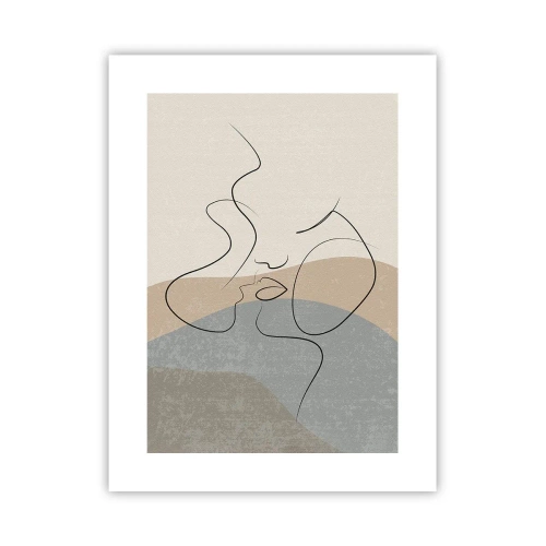 Plakát - Jako tah štětcem - 30x40 cm