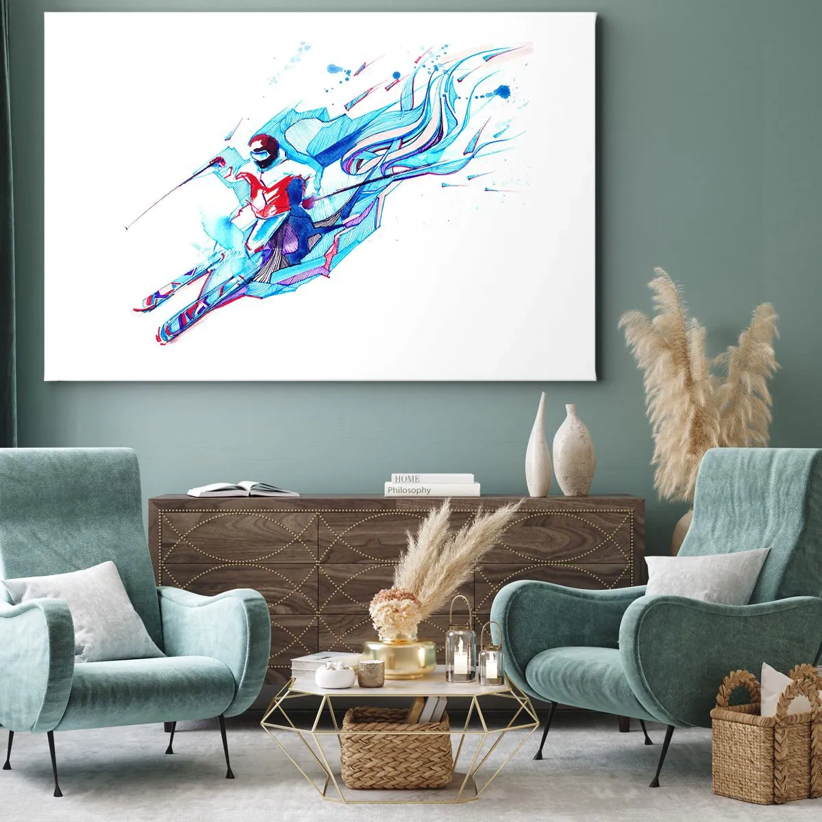 Obraz na plátně - Šílený spěch k radosti - 120x80 cm