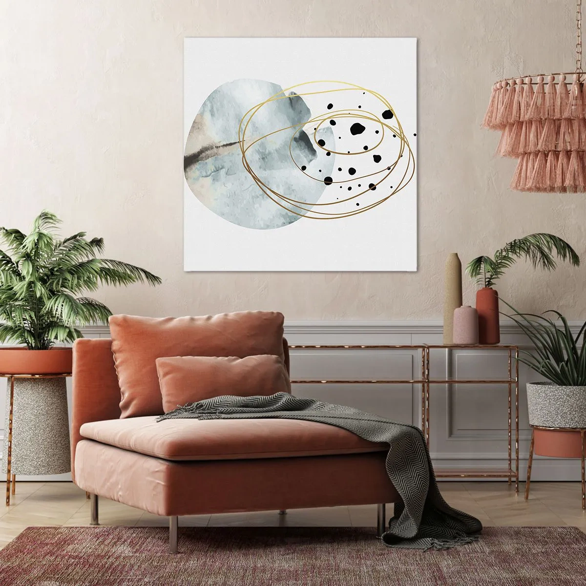 Obraz na plátně - V objetí prostoru - 60x60 cm