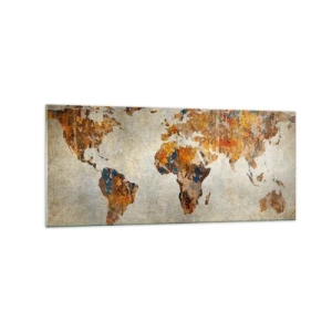 Obraz na skle - Skutečně velký svět - 120x50 cm