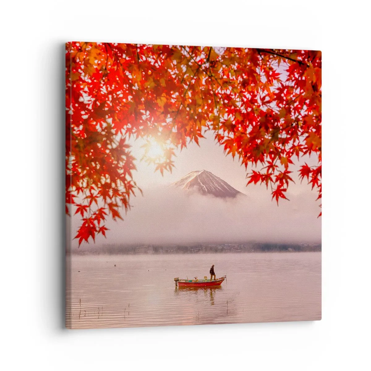 Obraz na plátně - V japonském stylu - 30x30 cm