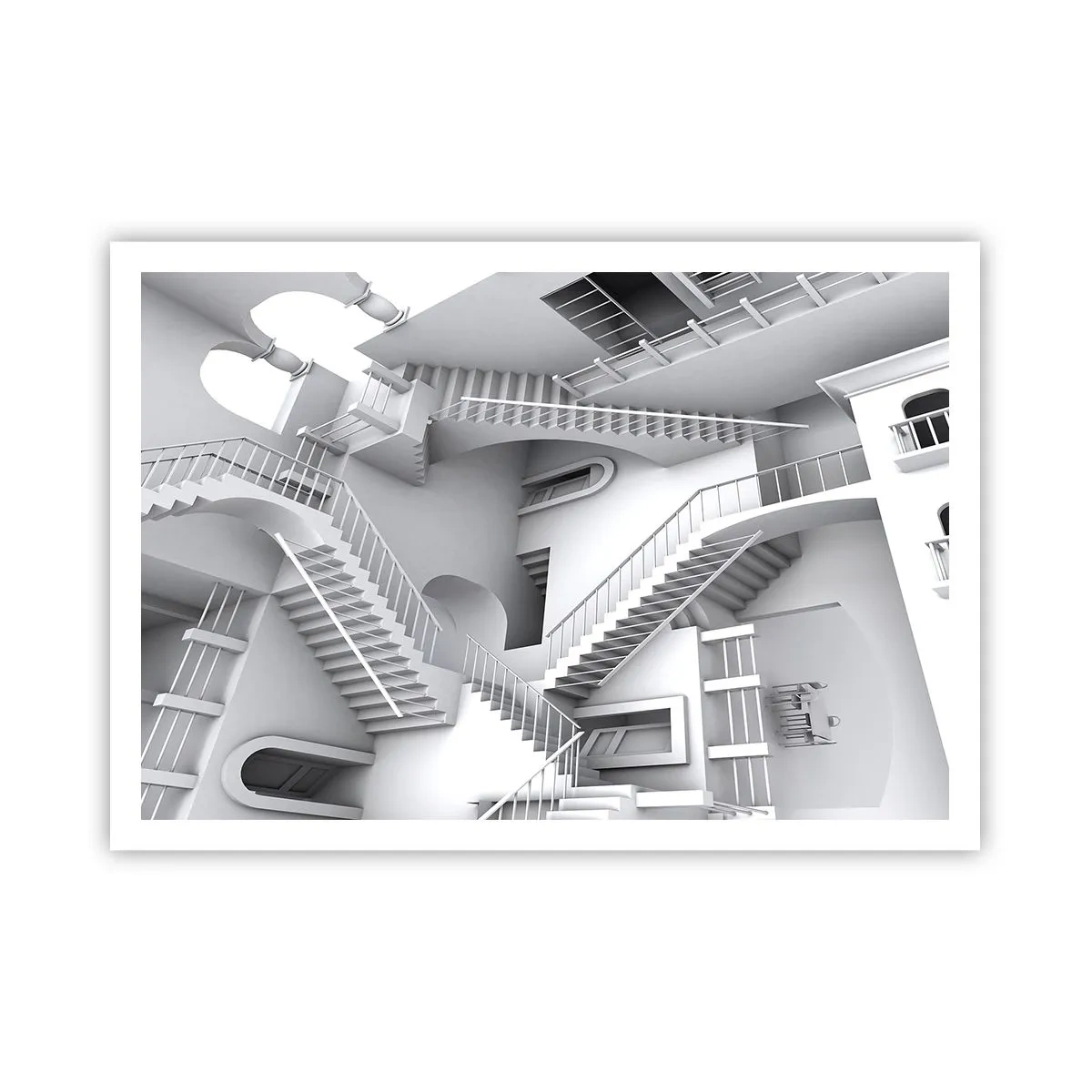 Plakát - Paradoxy prostoru - 100x70 cm