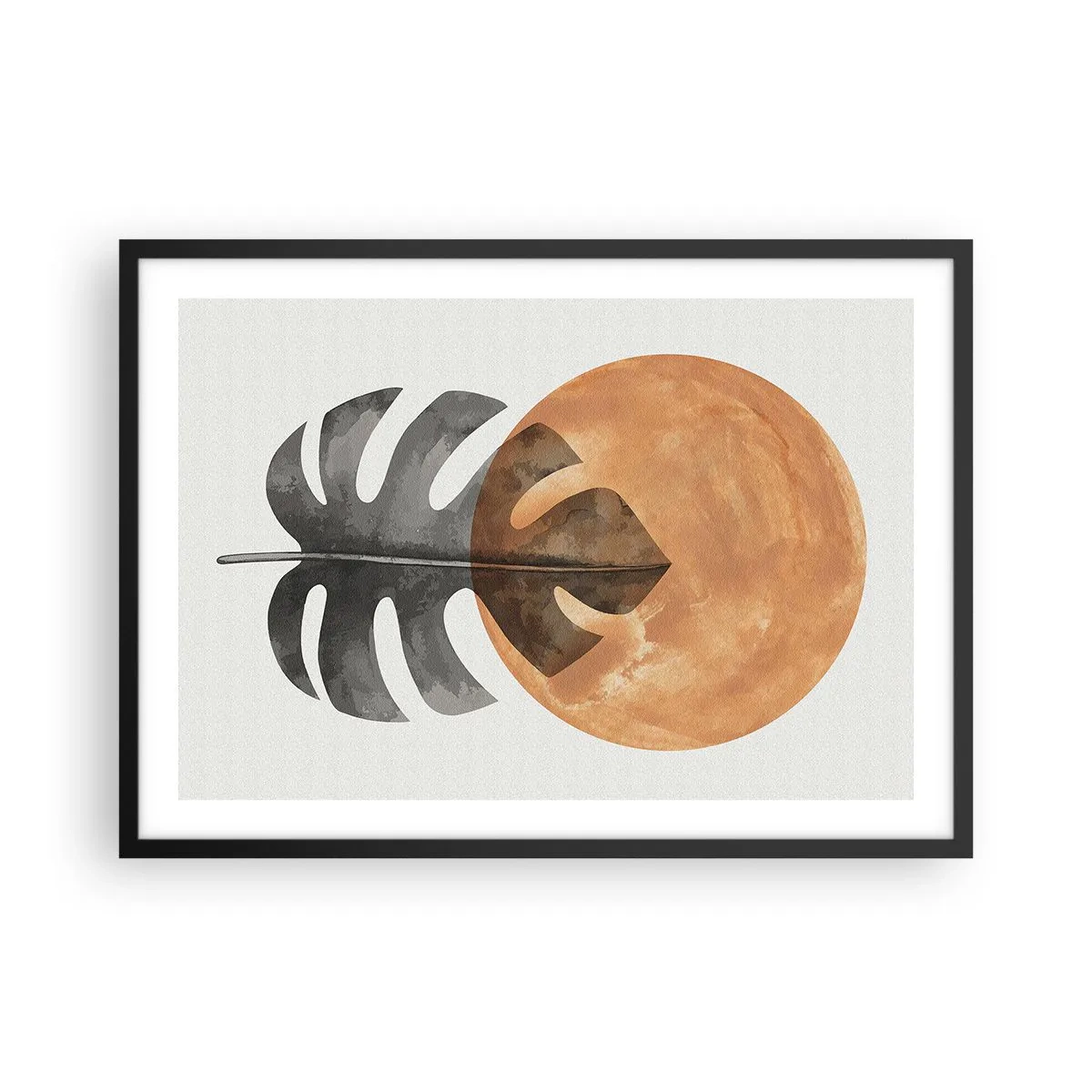 Plakát v černém rámu - Vždy slunce - 70x50 cm