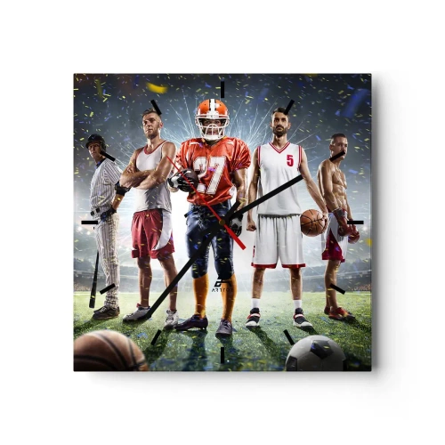 Nástěnné hodiny - Gladiátoři arén - 40x40 cm