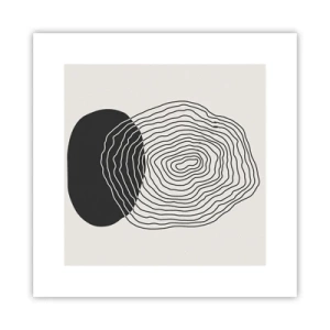 Plakát - Trvání a kmitání - 30x30 cm